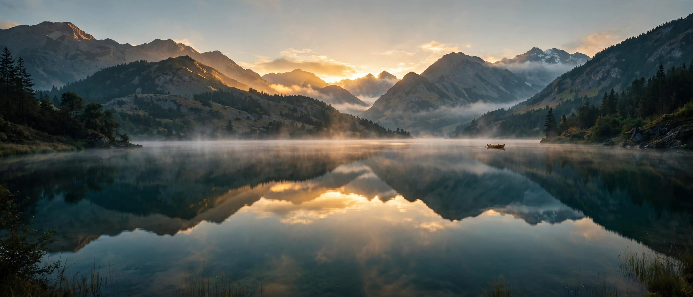 Still waters at dawn
